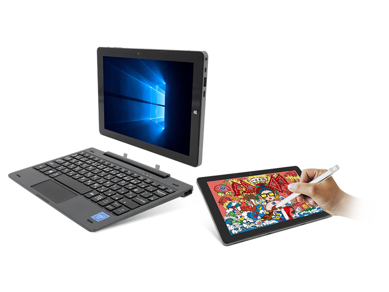 10.1-inch two-in-one